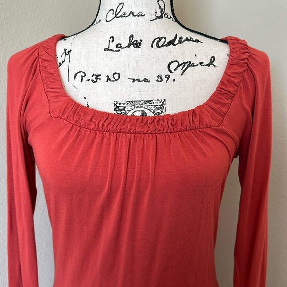 Burnt Orange Banana Republic Top - Picture 2 of 3